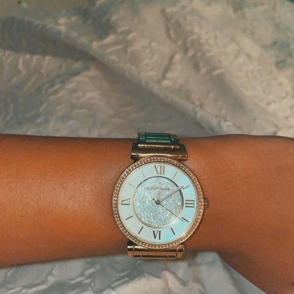 New Gold Michael Kors Watch